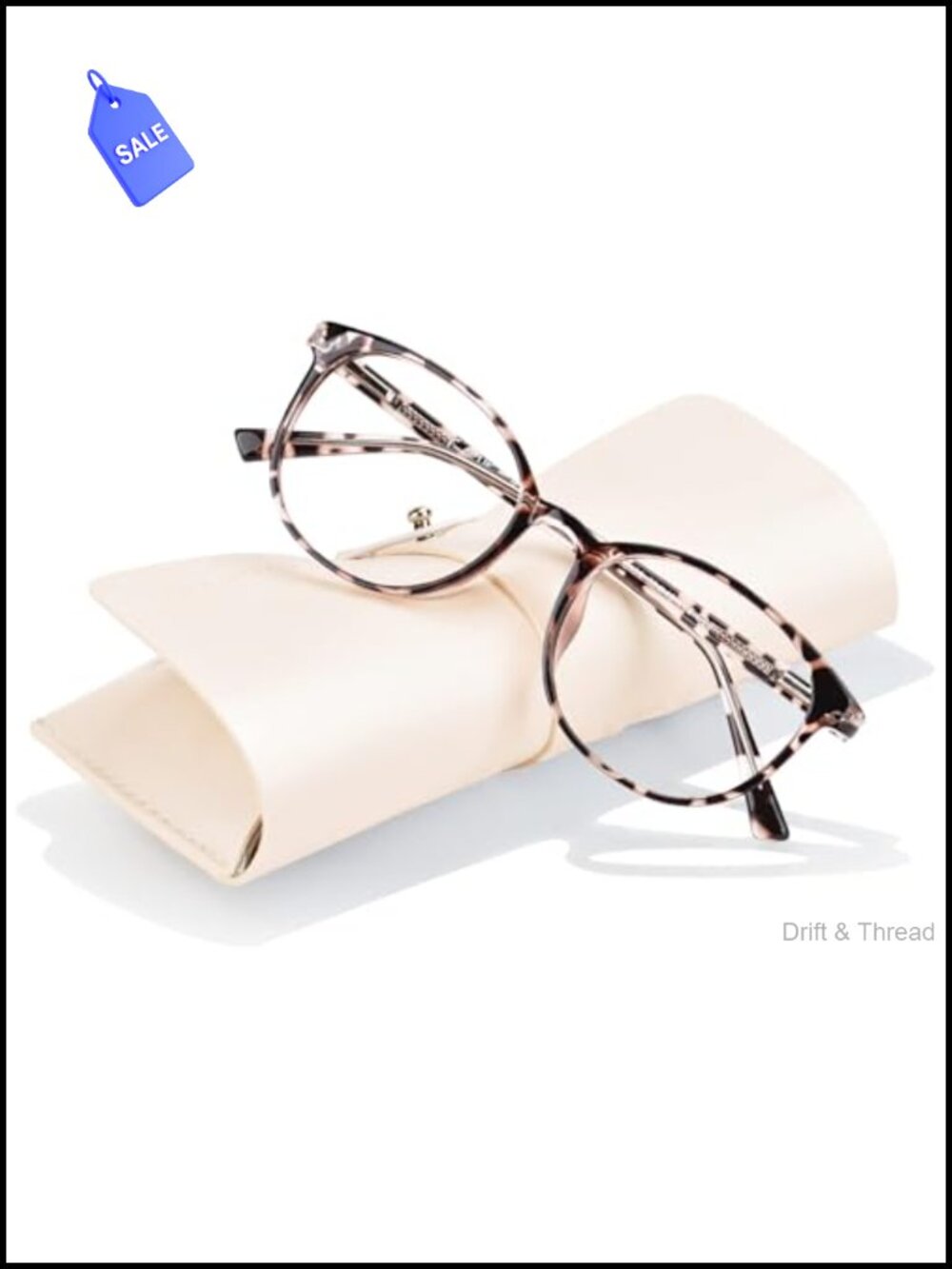 FONHCOO Blue Light Blocking Glasses Round TR90 Computer Eyeglasses